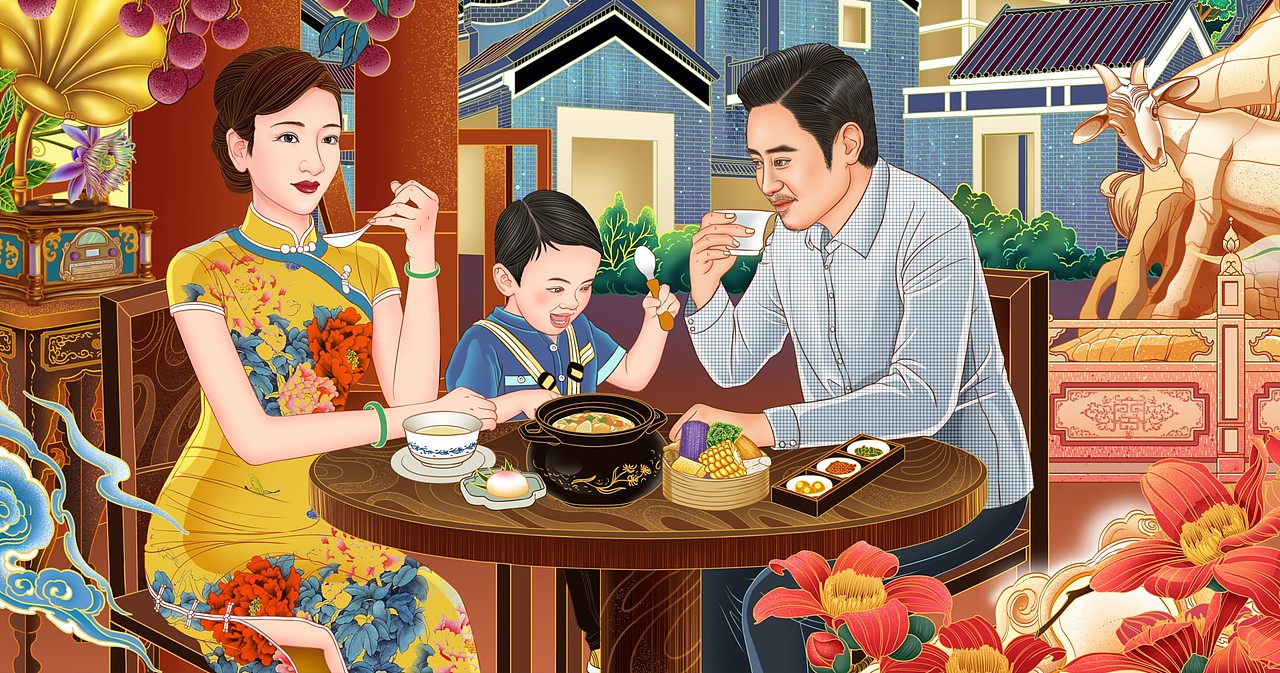 盐焗鸡与早茶