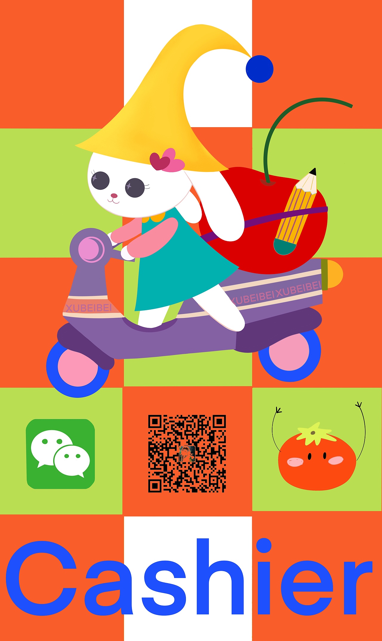 最近做的收付款卡片 迎接自己首展2022CCBF（图ZMjg2MzY5Nzky） - 艺术插画 - 站酷设计师徐贝贝同学原创素材 - 站酷ZCOOL