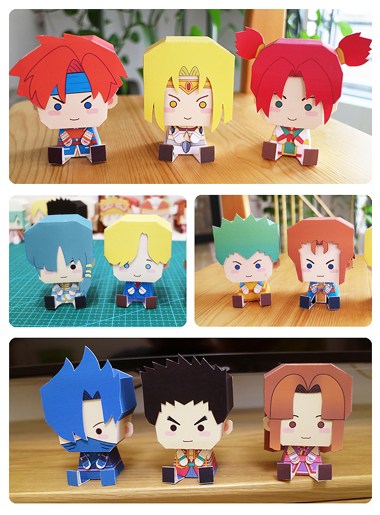 魔力宝贝_纸模型设计（图ZMTM0MjA0MDI0） - 其他手工艺 - 站酷设计师纸模设计师JENTC原创素材 - 站酷ZCOOL