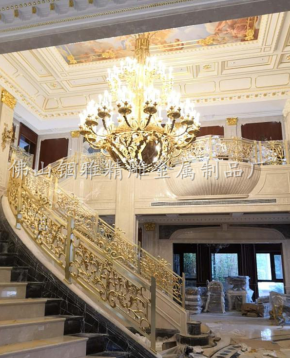 锢雅K金钛金玫瑰金香槟金别墅楼梯护栏装饰黄铜雕刻（图ZMTgwMDY0MjQ4） - 其他 - 站酷设计师锢雅17727322215原创素材 - 站酷ZCOOL