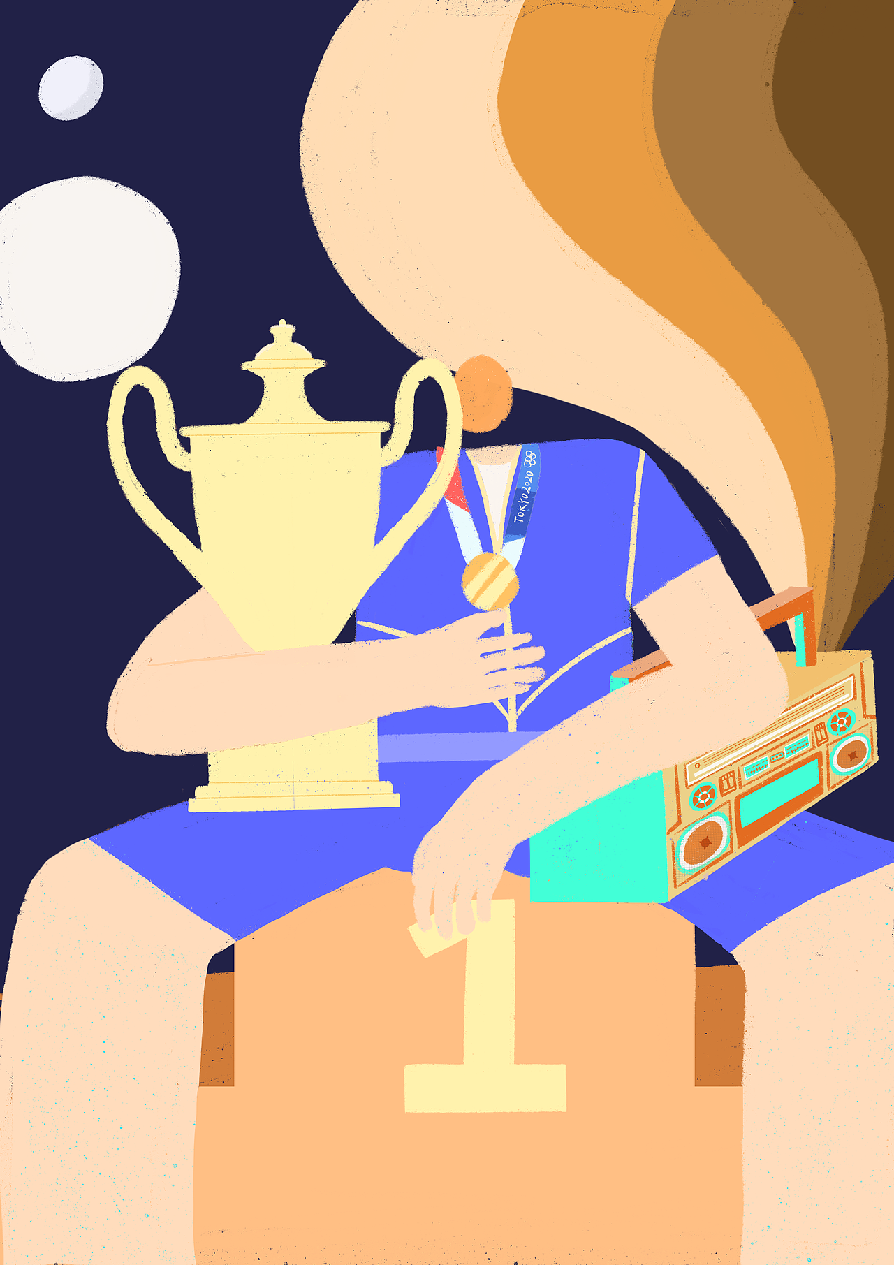 扁平插画奥运贺图（图ZMjc0OTc2MDAw） - 创作习作 - 站酷设计师FANMORE泛墨原创素材 - 站酷ZCOOL