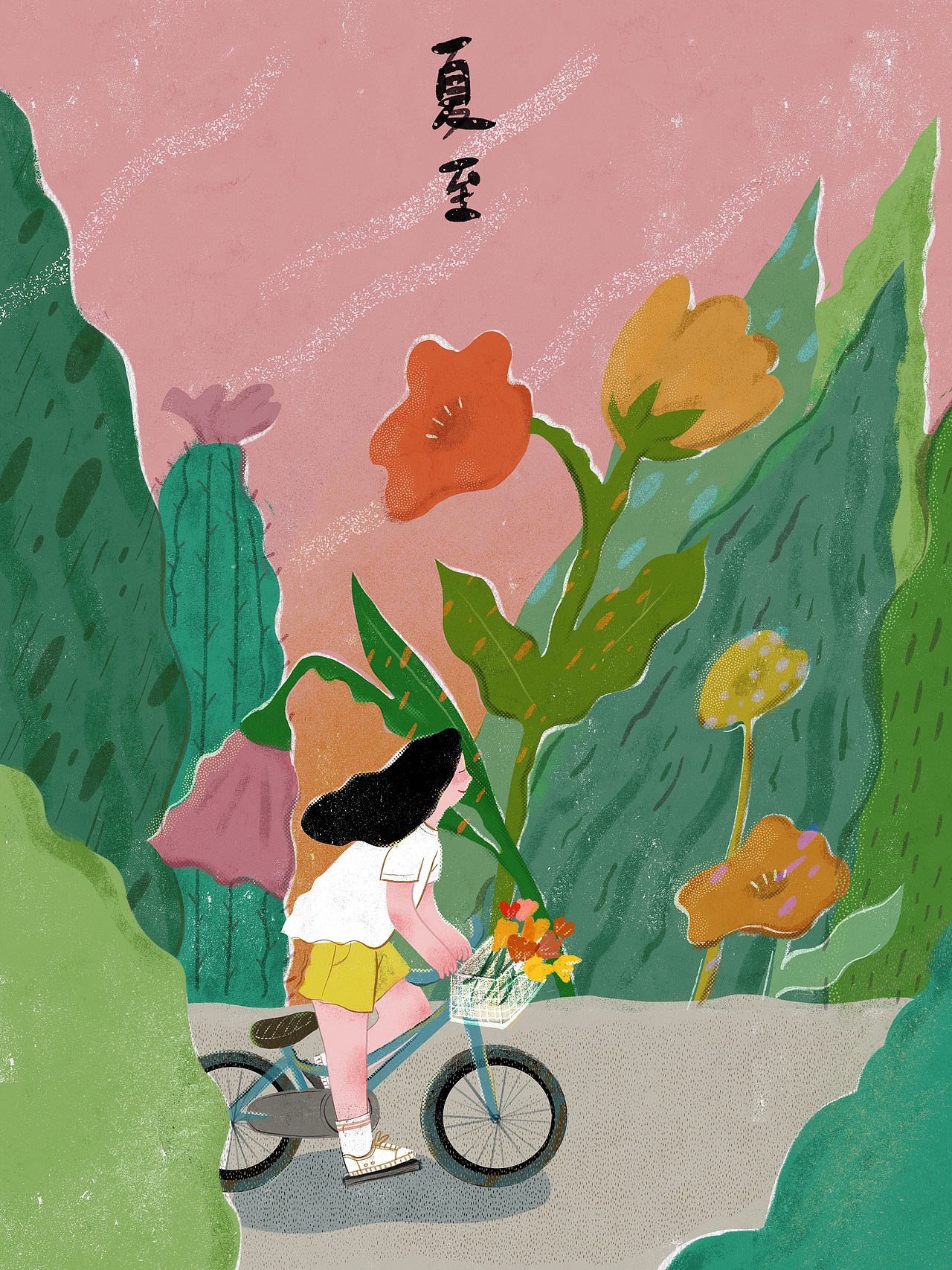 二十四节气插画系列-春夏篇（图ZMjk4OTQzMjEy） - 商业插画 - 站酷设计师小島元春原创素材 - 站酷ZCOOL