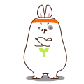 表情作品——肥兔一家（图ZMjA1MjQzODg=） - 动画片 - 站酷设计师爱画画的大侠原创素材 - 站酷ZCOOL