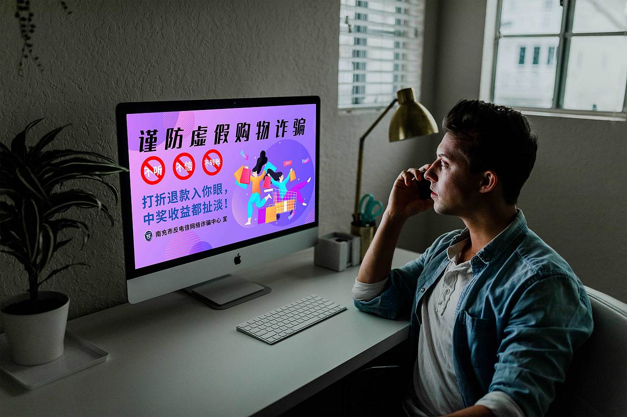 政府项目:南充市反电信网络诈骗中心---宣传物料