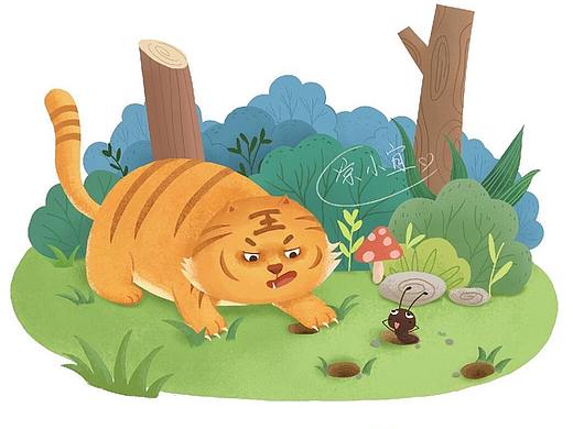儿童杂志插图