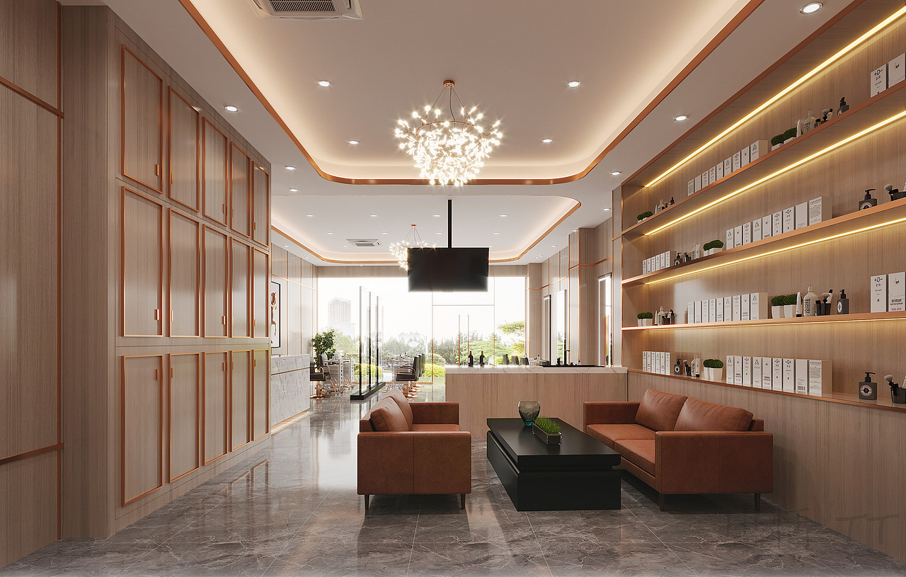 两种不同风格的理发店 你会更偏爱哪一间呢