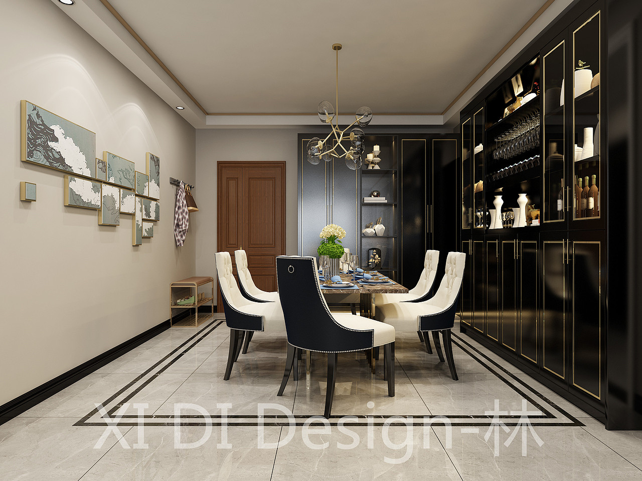 现代、现代轻奢客餐厅设计合集