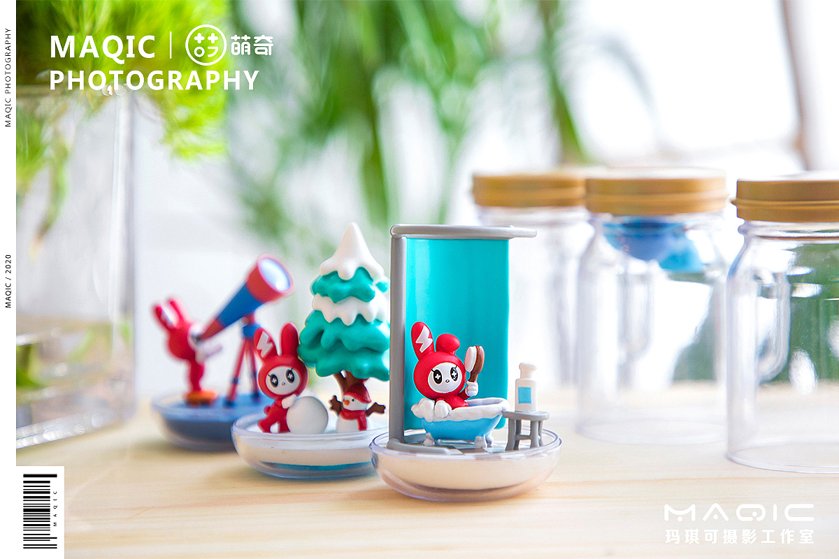 萌奇×玛琪可 《夏日漂流瓶系列X2盲盒拍摄》