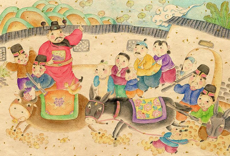 绘本--枣核（图ZNzY0ODkwMTY=） - 儿童插画 - 站酷设计师沧蓝天宇原创素材 - 站酷ZCOOL