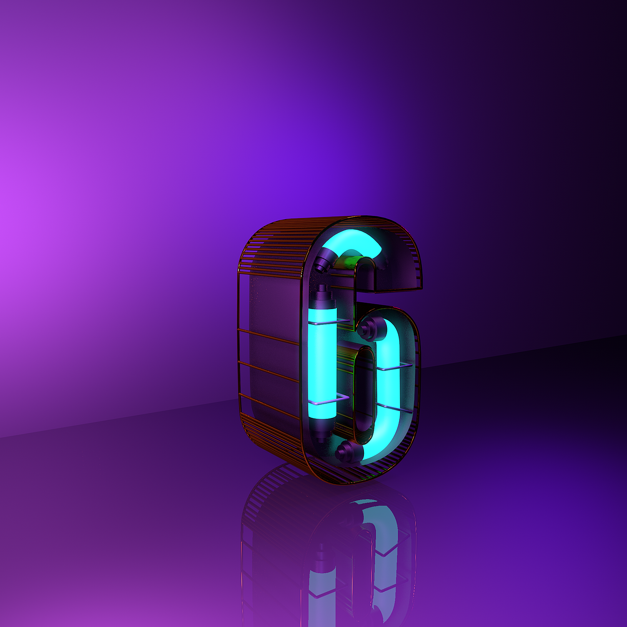 数字6-C4D