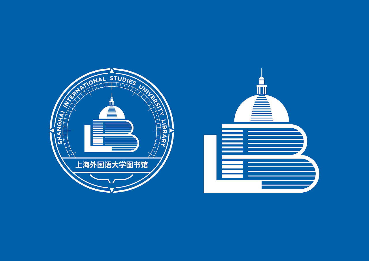 上海外国语大学图书馆（图ZMTgzNDcwNDg0） - Logo - 站酷设计师杰拉米原创素材 - 站酷ZCOOL
