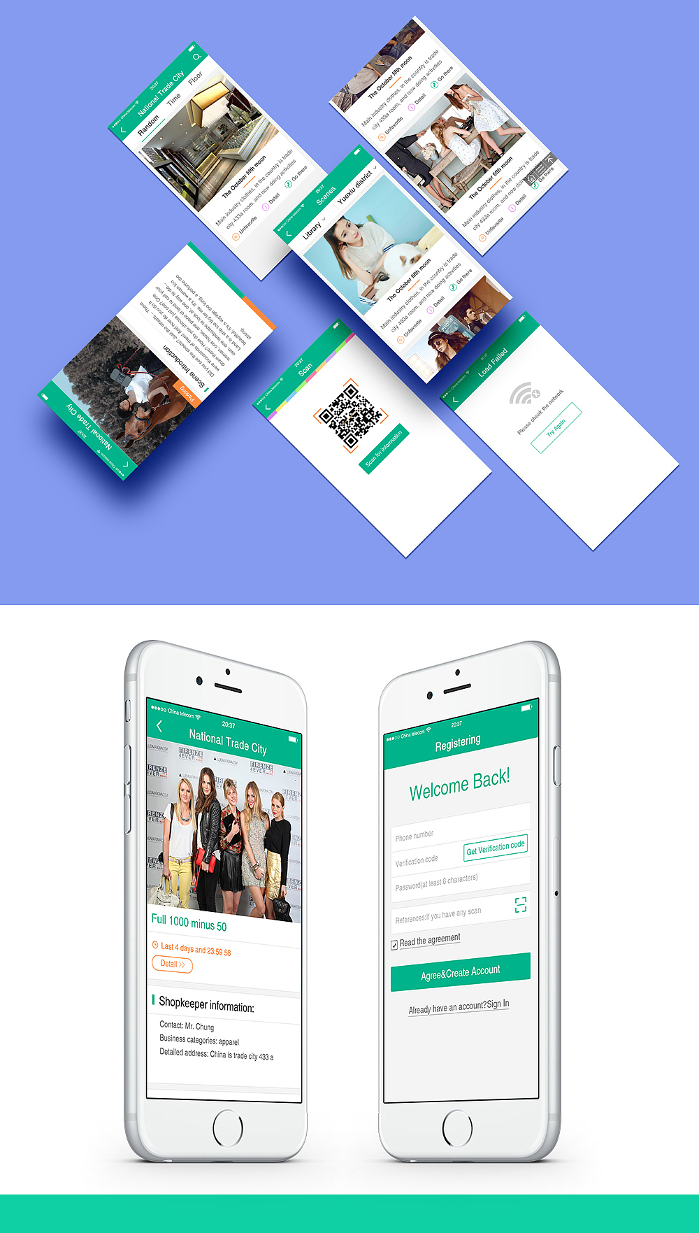 一导通英文版app,ui app界面,导航类