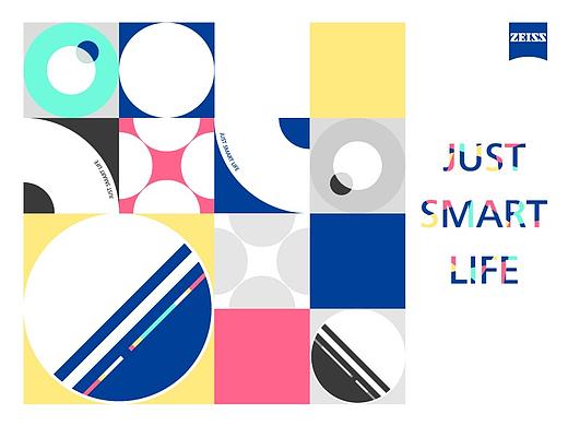 蔡司智锐镜片系列包装设计——Just Smart Life