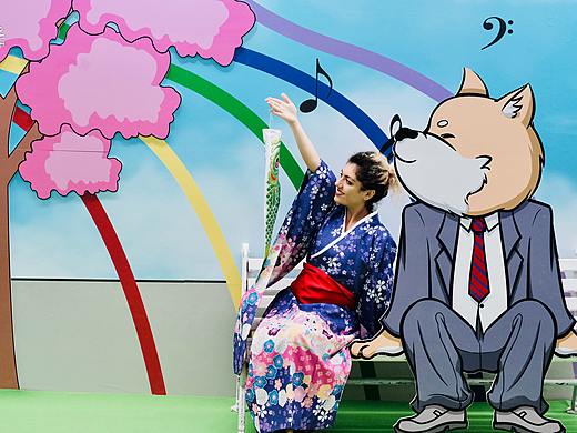 【FOMO有趣の商店街·外墙插画-2】