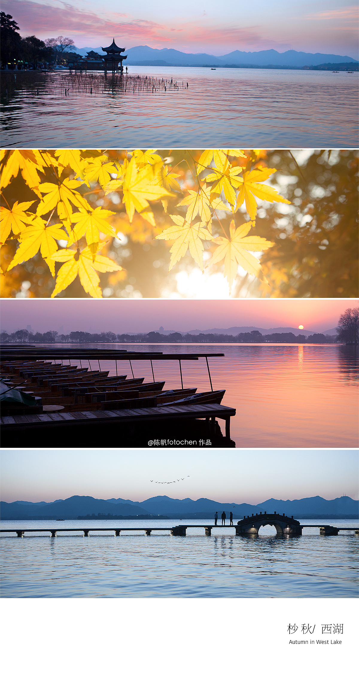 春夏秋冬,四时西湖.|摄影|风光摄影|陈帆fotochen_原创作品-站酷zcool
