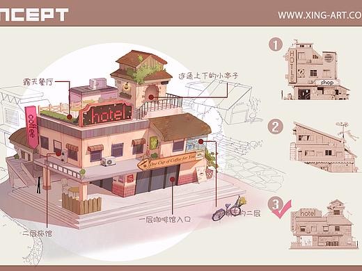 星雨精品班第5期学员习作选登-建筑设计篇