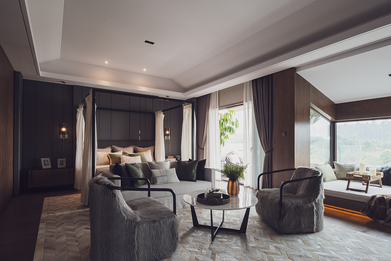 成都优品道黄龙溪谷E2户型别墅 元禾大千软装设计团队（图ZMTIyODA5NDg4） - 家装设计 - 站酷设计师元禾大千原创素材 - 站酷ZCOOL