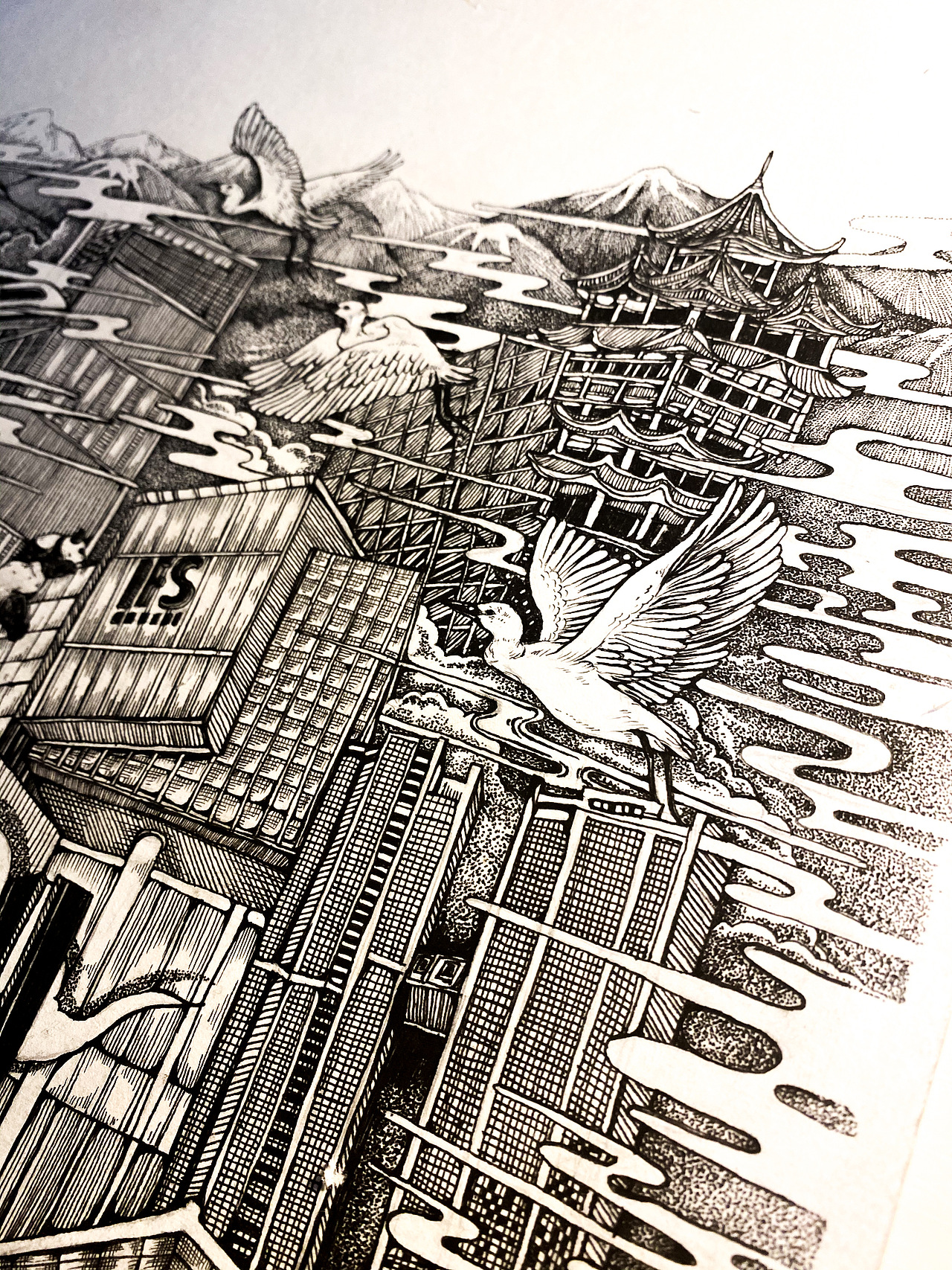 中國城市系列—成都（圖ZMjE2MzQ5NzA4） - 概念設(shè)定 - 站酷設(shè)計師橘子座原創(chuàng)素材 - 站酷ZCOOL