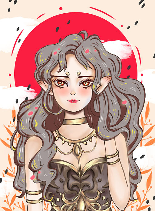 2019作品集（图ZMTcxMDE4MTk2） - 艺术插画 - 站酷设计师奶茶你好原创素材 - 站酷ZCOOL