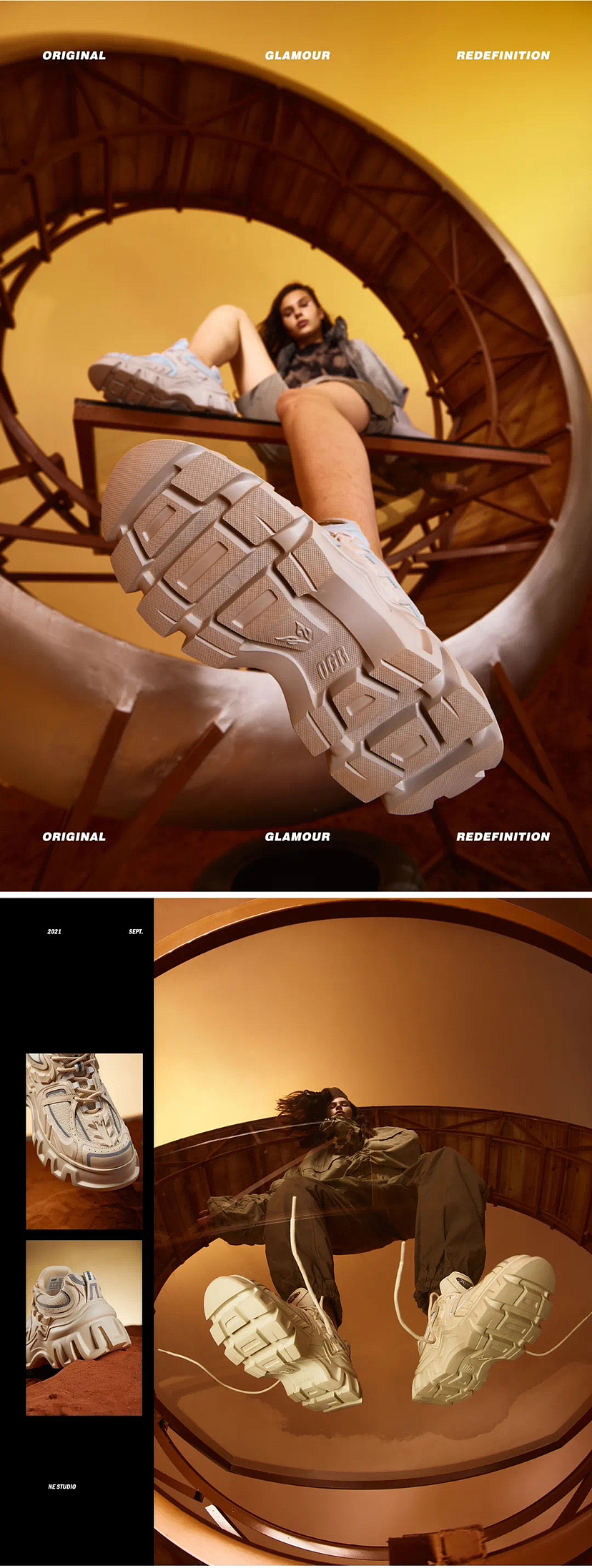 潮牌鞋履OGR形象大片-重力机甲系列（图ZMzIxNjk5OTY4） - 时尚/艺术摄影 - 站酷设计师芮旭奎Arquette原创素材 - 站酷ZCOOL