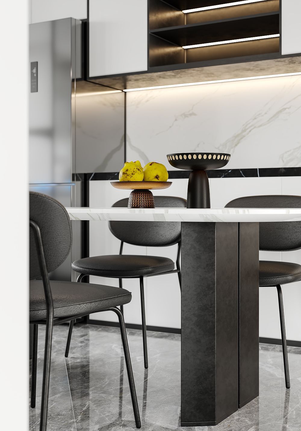 |效果图代做|现代黑白灰