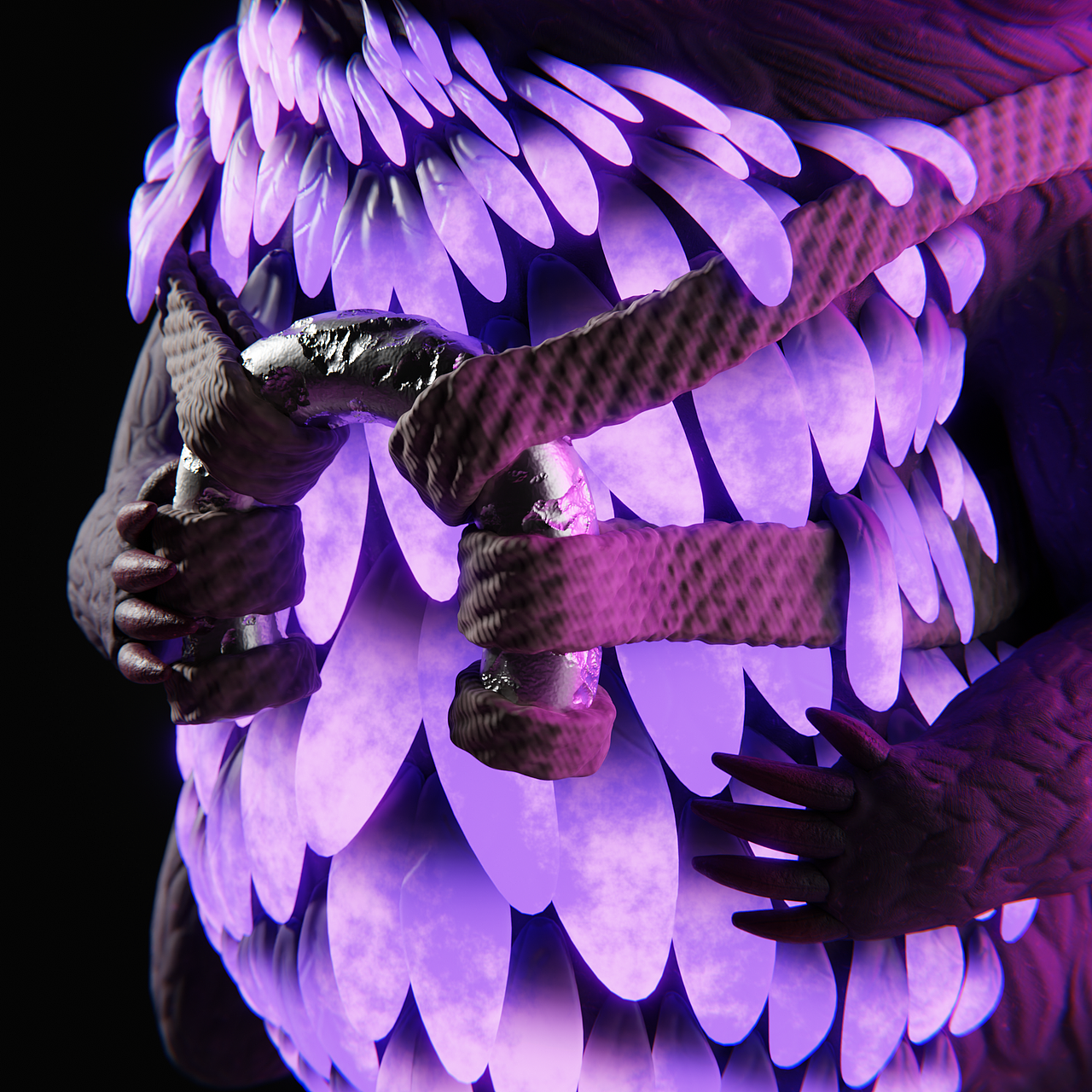 Blender可爱生物雕刻-个人练习作品（图ZMjk5NzI1MTcy） - 人物/生物 - 站酷设计师baouo原创素材 - 站酷ZCOOL