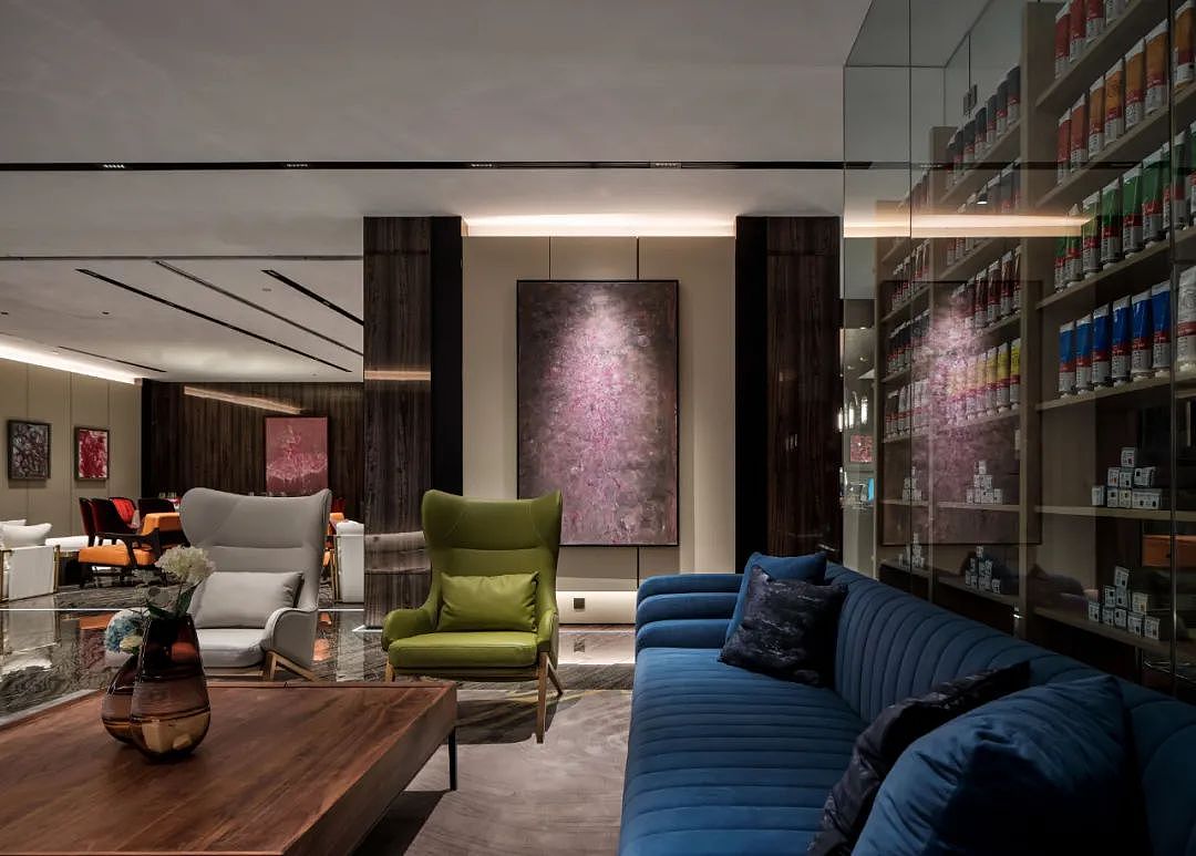 商业空间设计案例 | 「Young艺术餐厅」用色彩唤醒味蕾（图ZMzEwMzYyMjEy） - 酒店餐饮设计 - 站酷设计师朗生原创素材 - 站酷ZCOOL