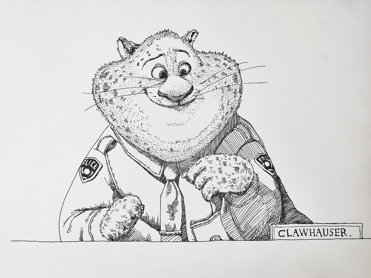 疯狂动物城角色大合集:kissing_heart:|纯艺术|绘画|pp小勇先森_原创