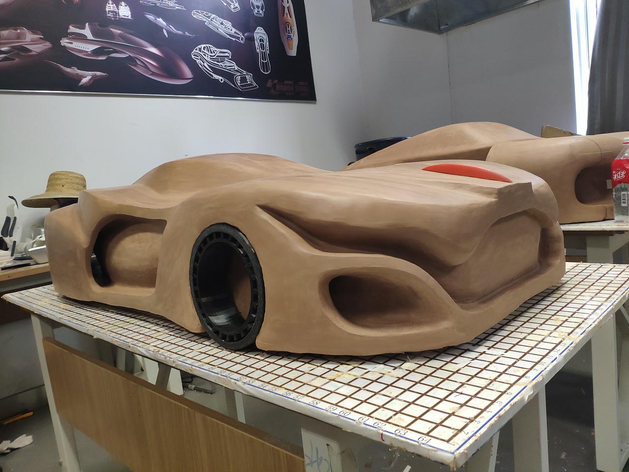 概念汽车油泥模型