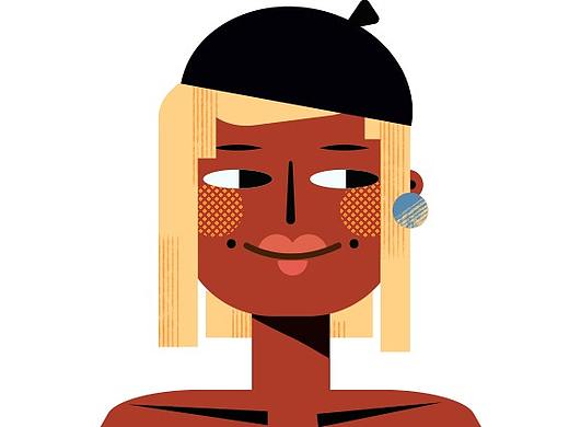 酷甜少女向右看（个人主页-ZNDkyMjgxNDg=） - 创作习作 - 站酷设计师懒豆原创素材 - 站酷ZCOOL