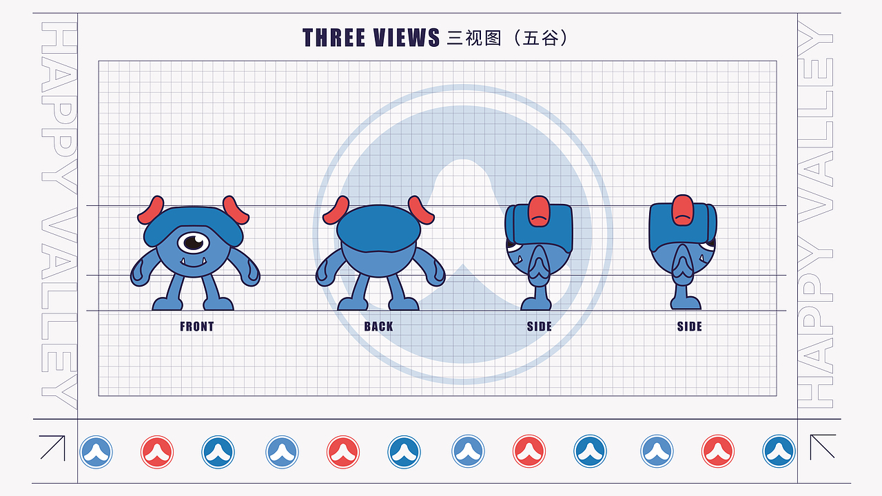 欢乐谷家族IP设计（图ZMjc3NDM5OTA0） - IP形象 - 站酷设计师布feier原创素材 - 站酷ZCOOL