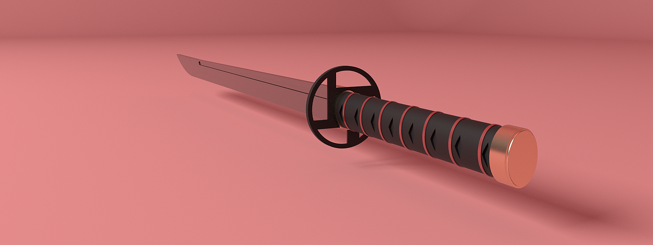 原创设计《武士刀》