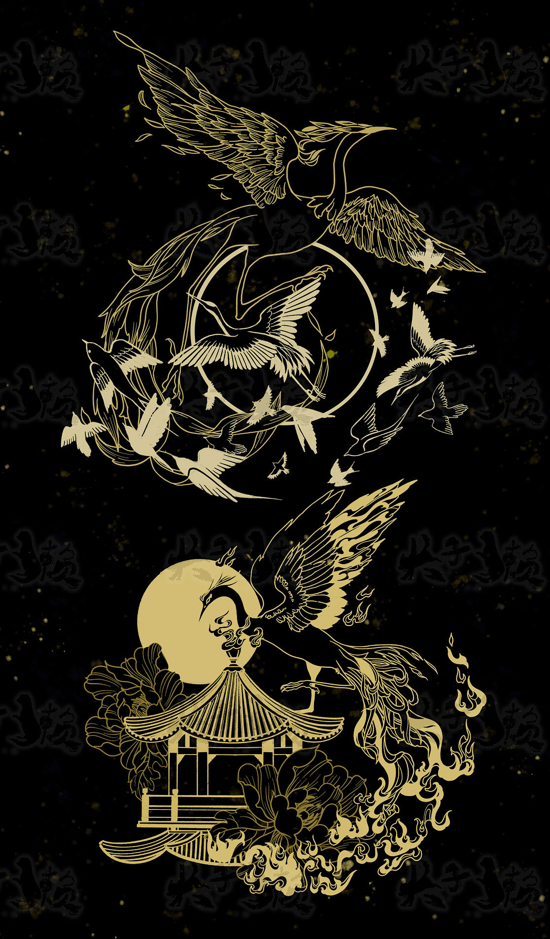 神兽新传统纹样古典纹样（图ZMjgxNjAwMzE2） - 图案 - 站酷设计师犬子獭原创素材 - 站酷ZCOOL