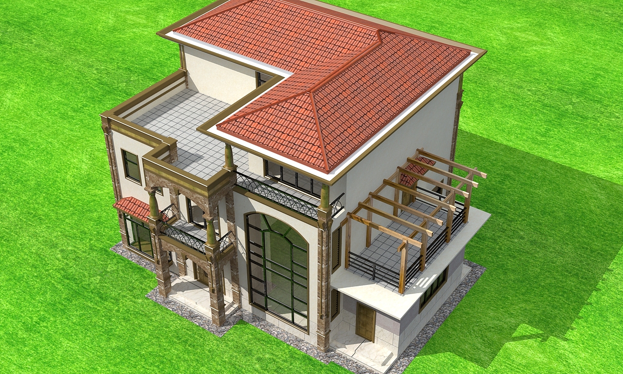 浙江自建房设计,狮子座自建房设计,欧式别墅设计