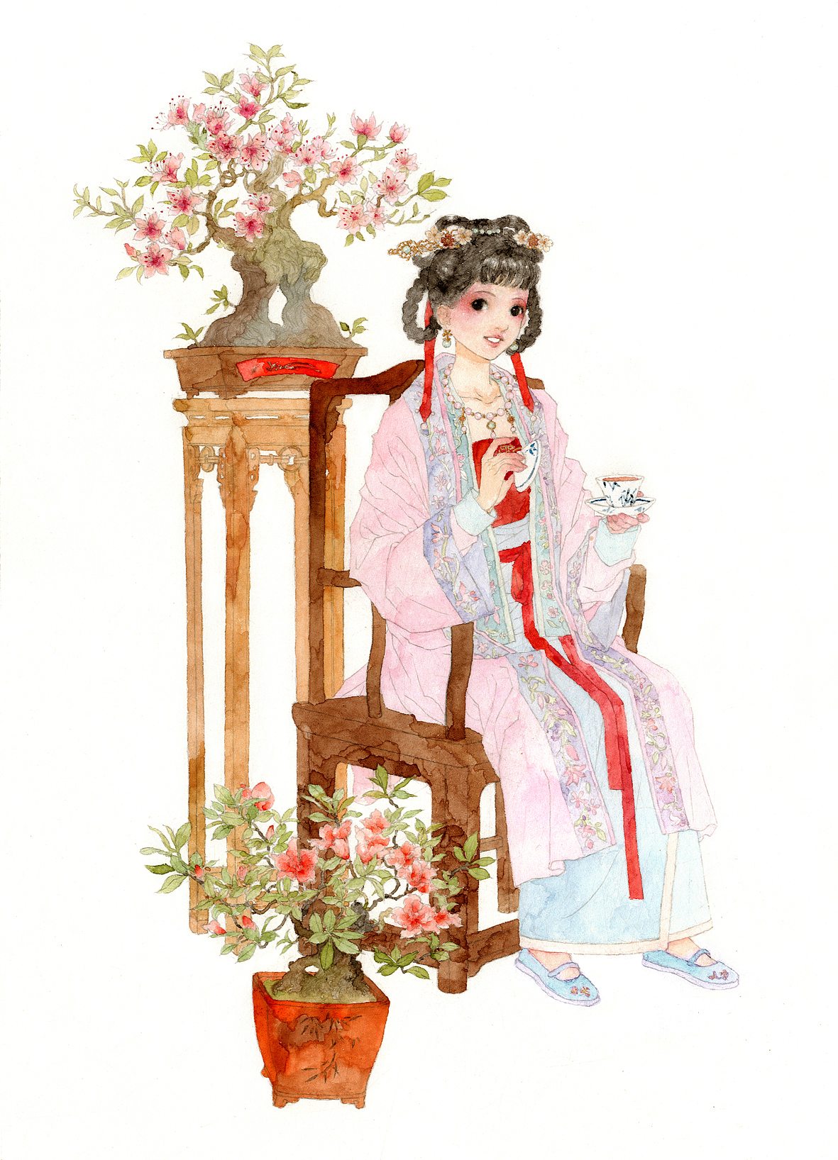 2020作品总结——庚子.节气.花卉（图ZMjM5MTU3NzU2） - 商业插画 - 站酷设计师白洺宇原创素材 - 站酷ZCOOL