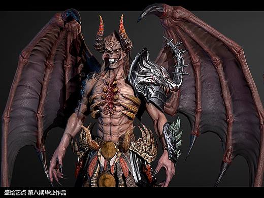 游戏次世代建模作品-盛绘艺点培训