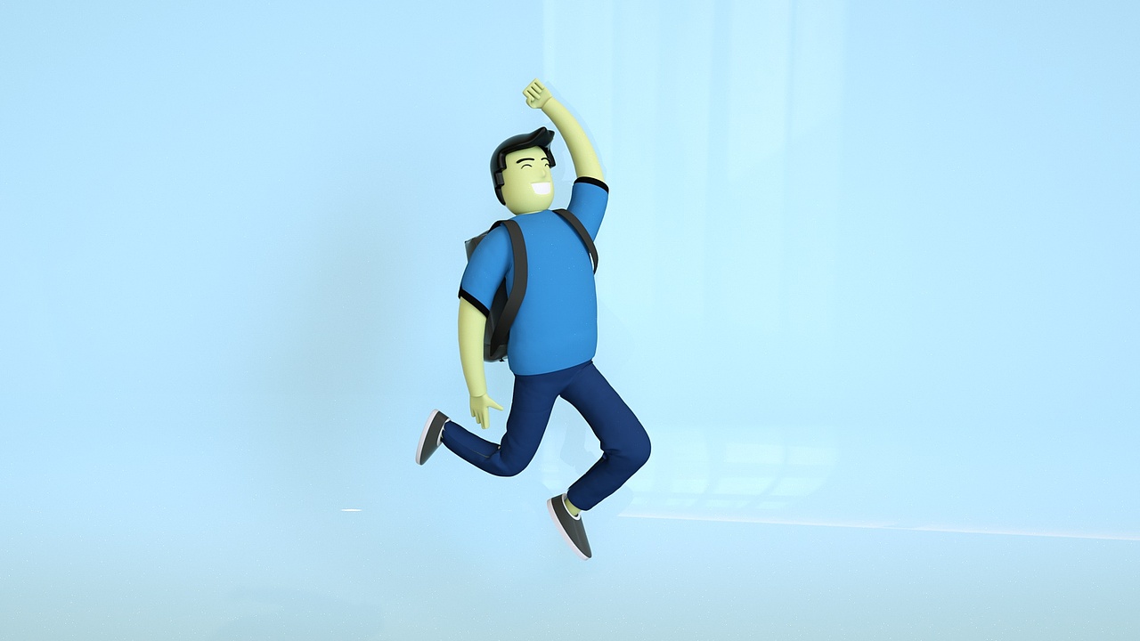 C4D插画人物建模（图ZMTk5NjU2MzI4） - 人物/生物 - 站酷设计师RushZ安原创素材 - 站酷ZCOOL