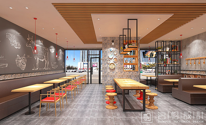 宁夏吴忠上好馆麻辣砂锅店设计（图ZNjgwMTkyNDA=） - 展陈设计 - 站酷设计师名构原创素材 - 站酷ZCOOL