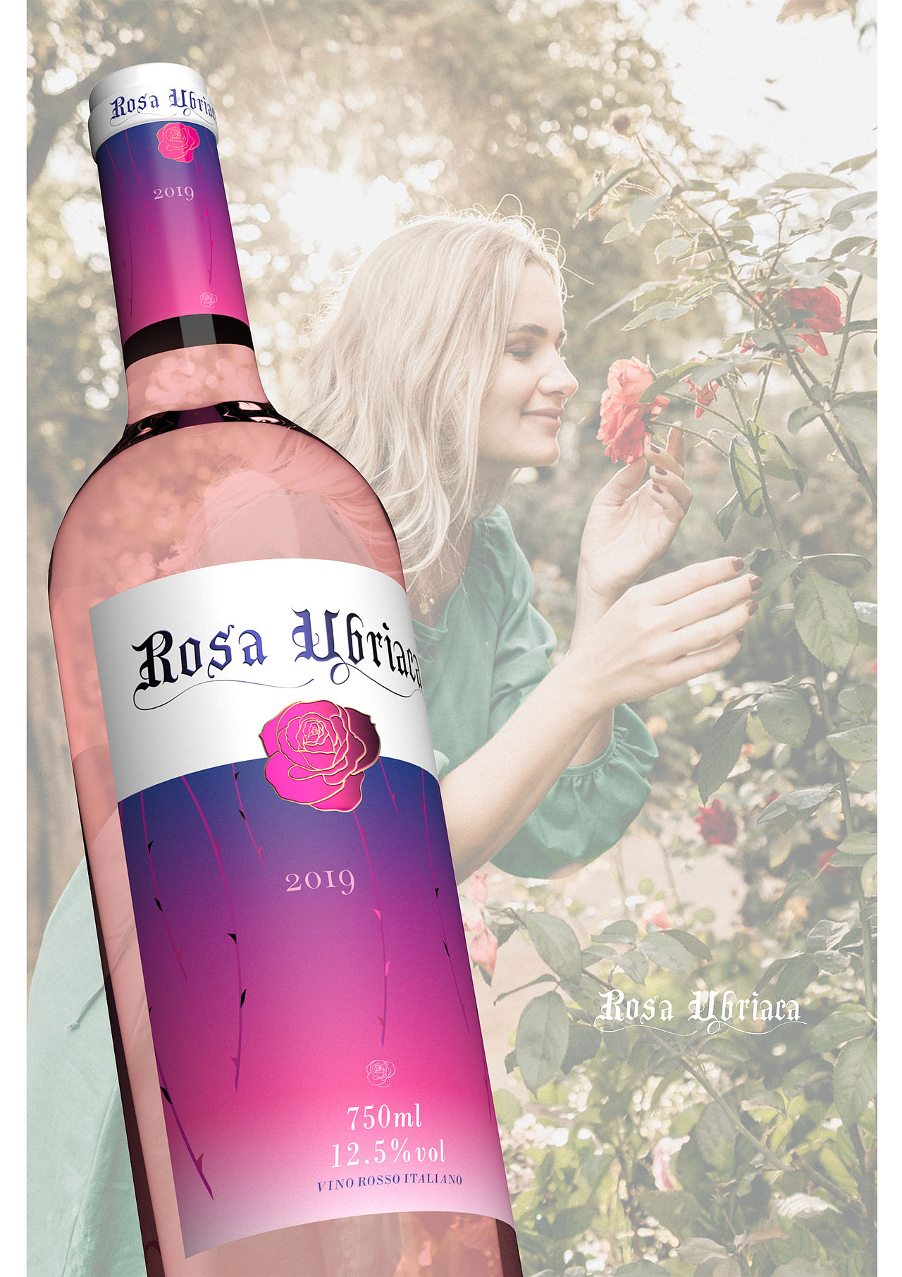 红酒之玫瑰花酒（图ZMjAwNDg2OTU2） - 包装 - 站酷设计师脑洞司祭师原创素材 - 站酷ZCOOL