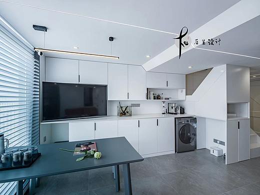 后生設(shè)計(jì)丨上海loft 39平丨現(xiàn)代簡約（個(gè)人主頁-ZNTIxNDU4MjA=） - 家裝設(shè)計(jì) - 站酷設(shè)計(jì)師后生空間設(shè)計(jì)原創(chuàng)素材 - 站酷ZCOOL