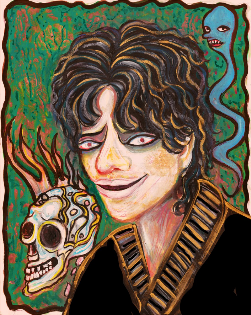 人间失格自画像