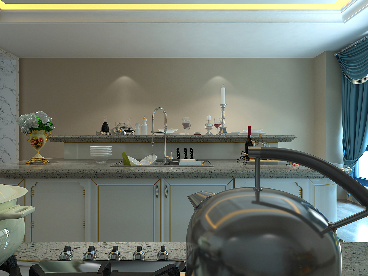 橱柜套色设计|整体橱柜立面图|设计橱柜展厅（图ZMTkwNjE5NTI4） - 家装设计 - 站酷设计师品牌设计Calvin原创素材 - 站酷ZCOOL