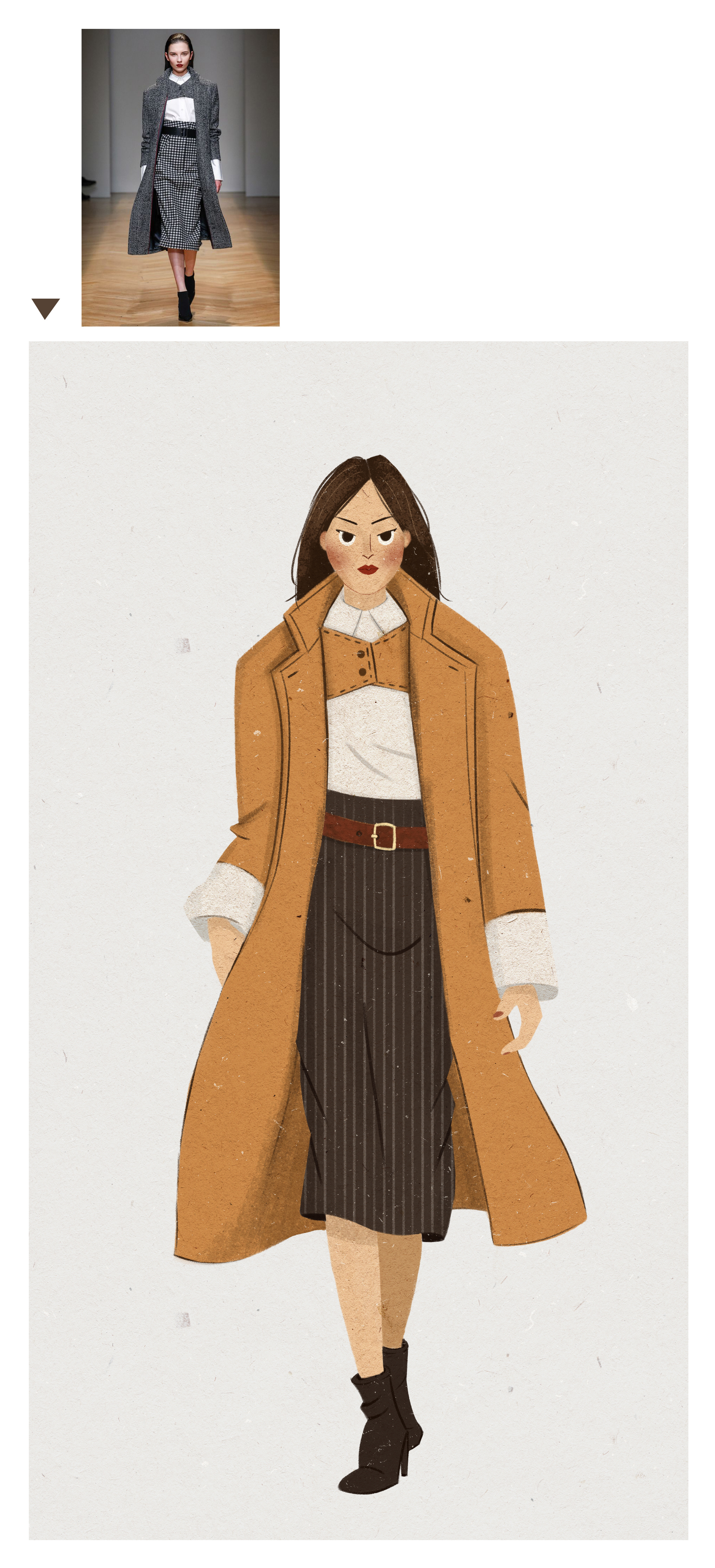 插画人物练习-扁平风&绘本风