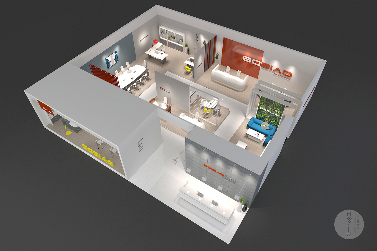 办公家具展位设计