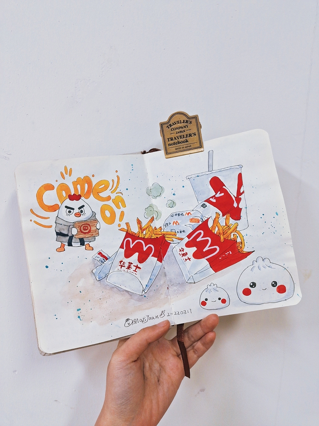 生活手账打卡|无声日记本（图ZMjk0MTIxNDY0） - 创作习作 - 站酷设计师插画师包子joan原创素材 - 站酷ZCOOL