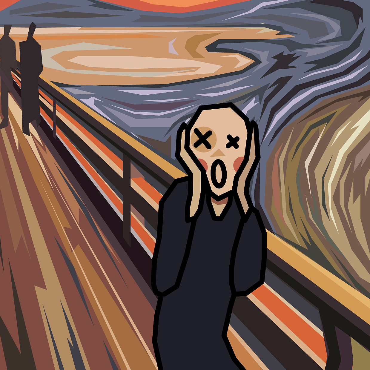 名画COS（图ZMzYzMDIwMDgw） - 创作习作 - 站酷设计师阿亮不亮原创素材 - 站酷ZCOOL