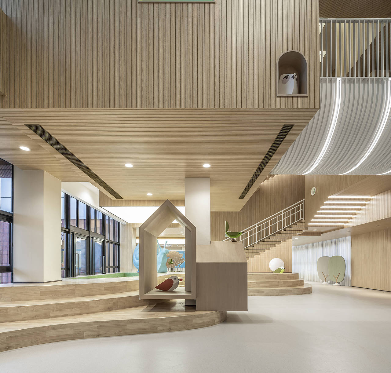 MOD墨设设计丨森林秘境-旭辉银盛泰宸悦府幼儿园