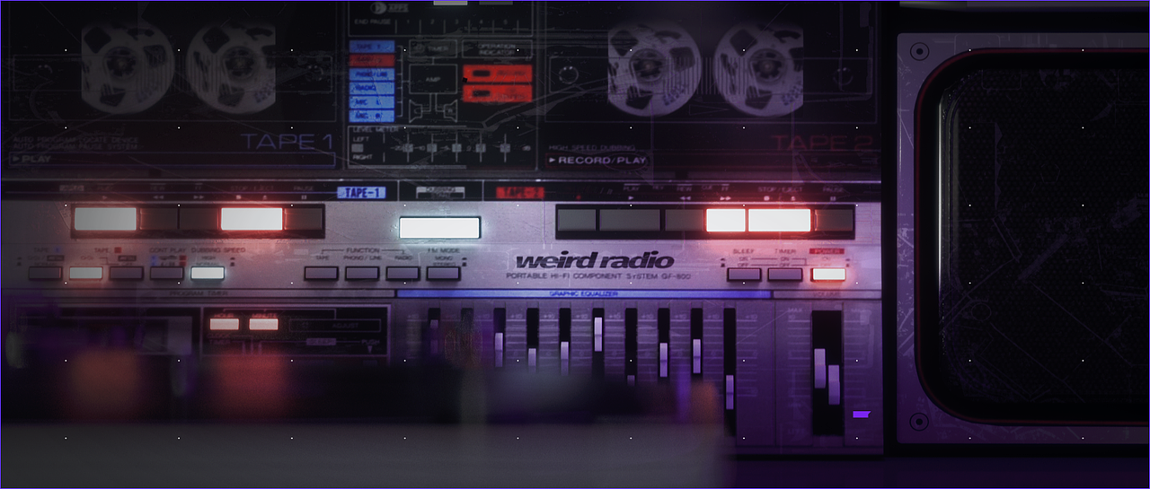 怪异电台| Weird Radio 视觉风格片(图ZMjEyMDc4MzY0) - Motion Graphic - 站酷设计师Tao是饕餮的饕原创素材 - 站酷ZCOOL
