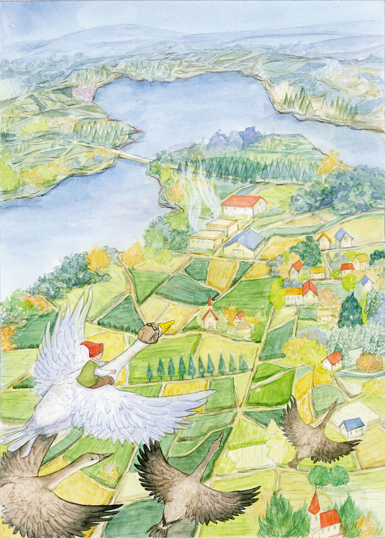 尼尔斯骑鹅旅行记