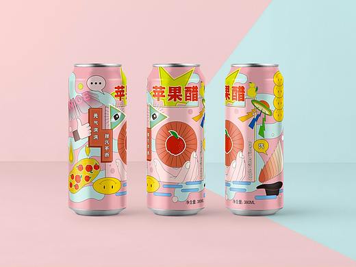 这是什么好玩的果味饮料包装？！